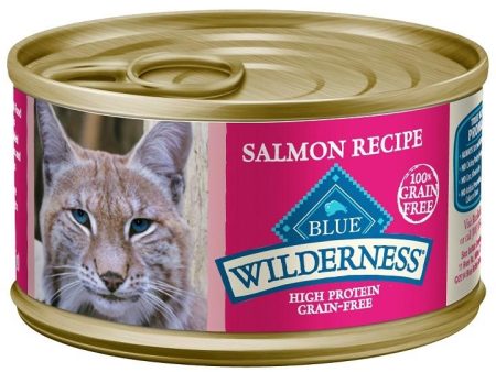 Blue Buffalo Wilderness Salmon Recipe Canned Cat Food Online Hot Sale