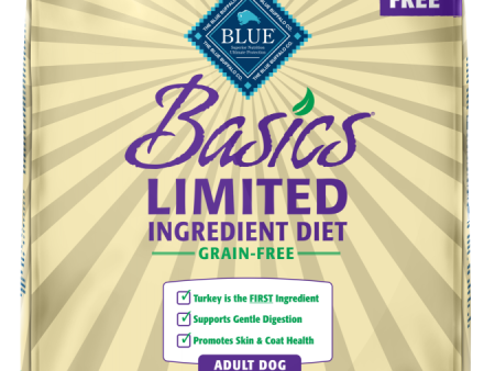 Blue Buffalo Basics Grain Free Adult Turkey and Potato Dry Dog Food Online now