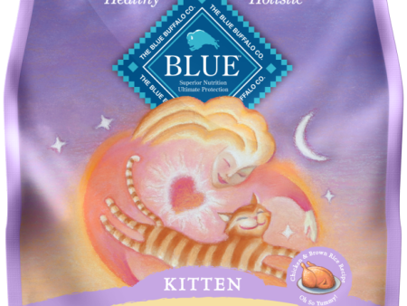 Blue Buffalo Healthy Growth Natural Chicken & Brown Rice Kitten Dry Cat Food Online