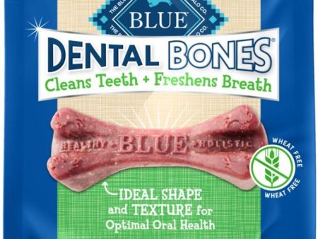 Blue Buffalo Dental Bones Mini Dog Treats Hot on Sale