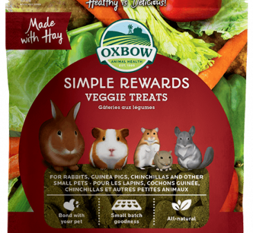 Oxbow Simple Rewards Veggie Treats Supply