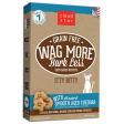 Cloud Star Wag More Bark Less Oven Baked Grain Free Itty Bitty Smooth Aged Cheddar Dog Treats Hot on Sale