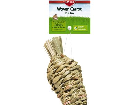 Kaytee Natural Sisal Woven Carrot Toy For Sale