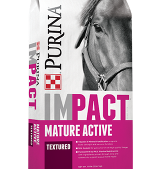 Purina® Impact® Mature Active Textured Horse Feed Discount