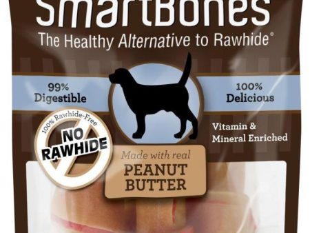 Smartbones Medium Peanut Butter Chew Bones Dog Treats For Sale