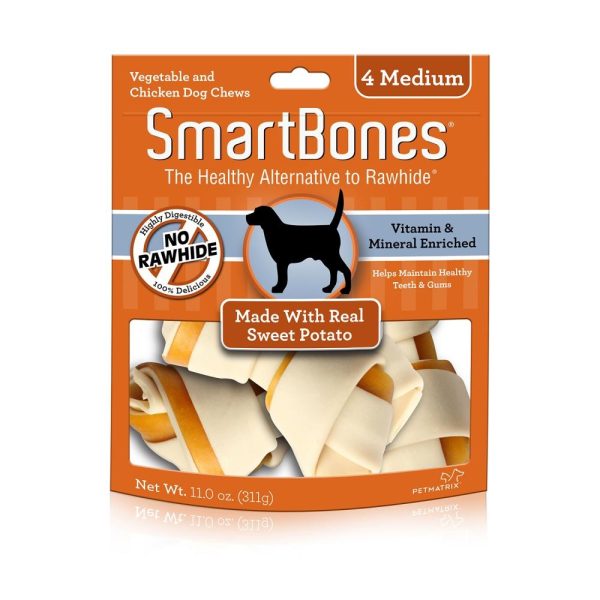 SmartBones Rawhide-Free Sweet Potato Dog Treats Hot on Sale