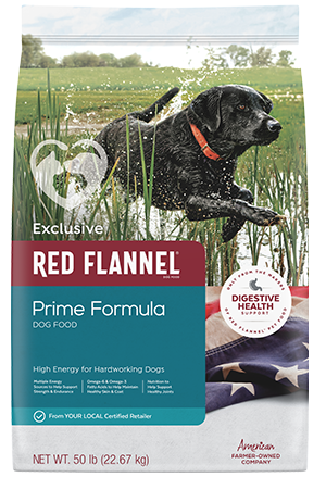 Exclusive Pet Red Flannel Prime Dog High Energy for Hardworking Dogs Online Hot Sale