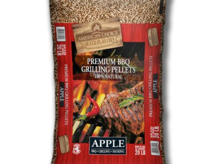 America s Choice Grate Flavors Apple Grilling Pellets Online Sale