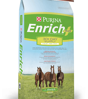 Purina® Enrich Plus® Ration Balancing Horse Feed Online now