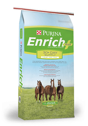 Purina® Enrich Plus® Ration Balancing Horse Feed Online now