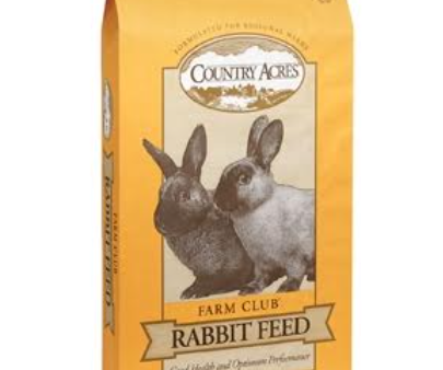 Purina Country Acres Rabbit Feed Pellet 16% Online now