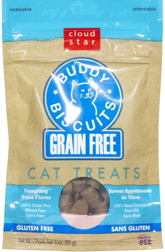 Cloud Star Buddy Biscuits Grain Free Tempting Tuna Cat Treats Hot on Sale