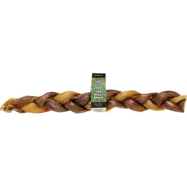 Redbarn Naturals Braided Bully Sticks Dog Treats on Sale