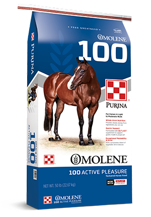 Purina® Omolene #100® Active Pleasure Horse Feed Cheap