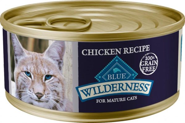 Blue Buffalo Wilderness Chicken Recipe Canned Cat Food Hot on Sale