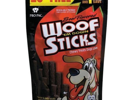 Pro Pac Woof Em Down Sticks Dog Treats Fashion