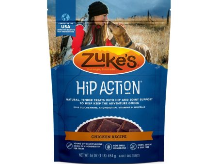 Zukes Hip Action Chicken Dog Treats with Glucosamine and Chondroitin Fashion