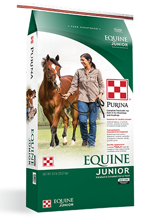 Purina® Equine Junior® Horse Feed Fashion