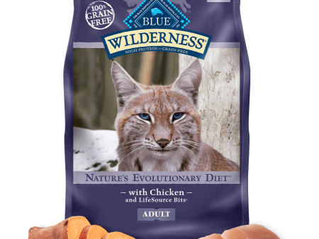 BLUE Wilderness™ Adult Cats Chicken Recipe Online now