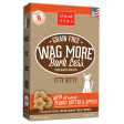 Cloud Star Wag More Bark Less Oven Baked Grain Free Itty Bitty Peanut Butter and Apple Dog Treats Hot on Sale