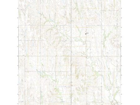 US Topo 7.5-minute map for Bachelors Run KS For Discount