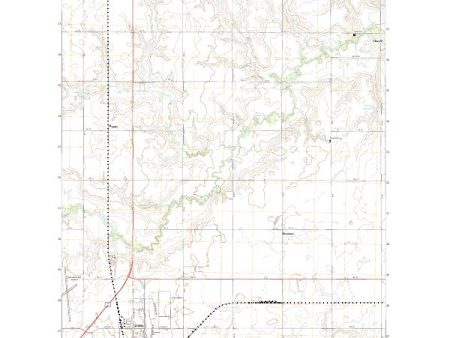 USGS US Topo 7.5-minute map for York North NE 2021 Cheap