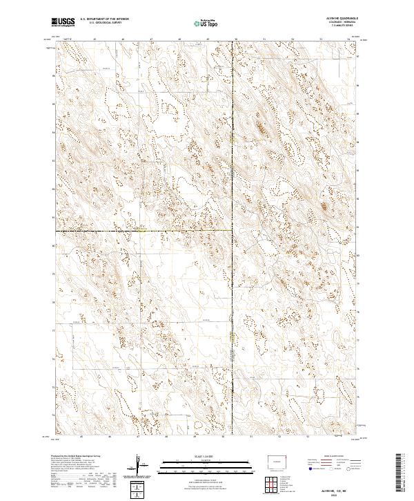 US Topo 7.5-minute map for Alvin NE CONE Online Sale