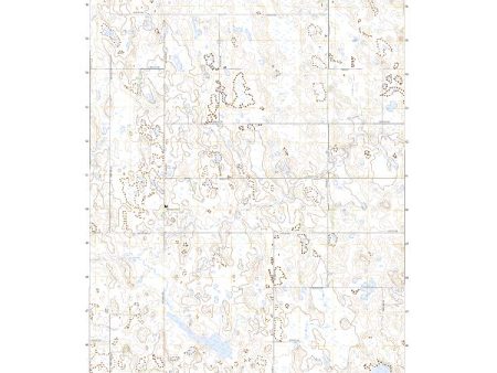 US Topo 7.5-minute map for Derrick SE ND Sale