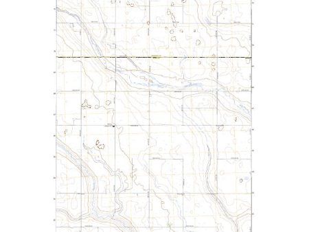 US Topo 7.5-minute map for Deering NW ND For Discount