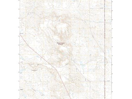 USGS US Topo 7.5-minute map for Wolf Butte NE 2021 Discount