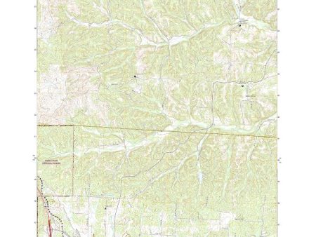 USGS US Topo 7.5-minute map for Willow Springs North MO 2021 Fashion