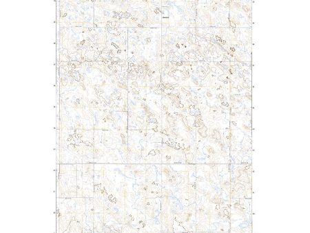 US Topo 7.5-minute map for Derrick ND on Sale