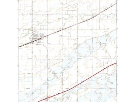 USGS US Topo 7.5-minute map for Wood River NE 2021 Fashion