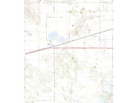 US Topo 7.5-minute map for Denbigh ND Online now