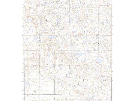 US Topo 7.5-minute map for Alkaline Lake SW ND Discount