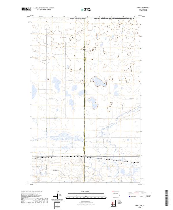 US Topo 7.5-minute map for Atcoal NDSK For Discount