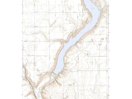 US Topo 7.5-minute map for Baldhill Dam ND Online Hot Sale