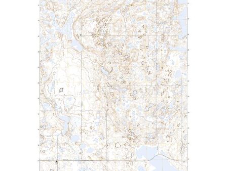 US Topo 7.5-minute map for Des Moines Lake ND Hot on Sale