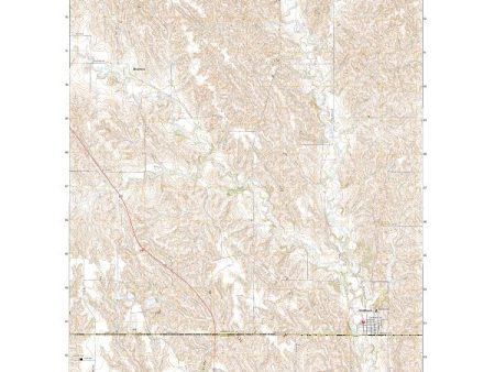 USGS US Topo 7.5-minute map for Wolbach NE 2021 Cheap