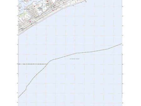 US Topo 7.5-minute map for Atlantic City NJ Discount