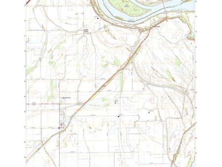 USGS US Topo 7.5-minute map for Wyatt MOILKY 2021 Fashion