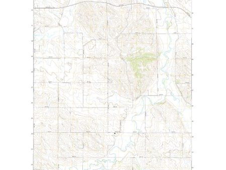 USGS US Topo 7.5-minute map for Wynot NE 2021 For Sale