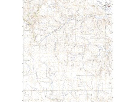 US Topo 7.5-minute map for Almont West ND Sale