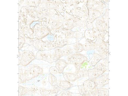 USGS US Topo 7.5-minute map for Wolf Lake NE 2021 Discount