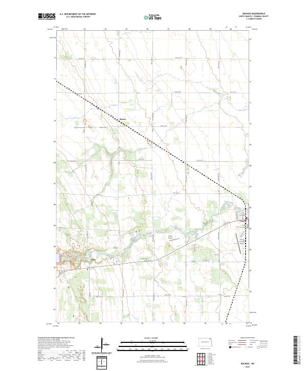 US Topo 7.5-minute map for Backoo ND Online now