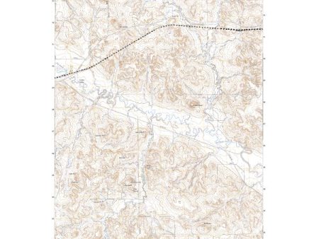 US Topo 7.5-minute map for Dengate ND Cheap