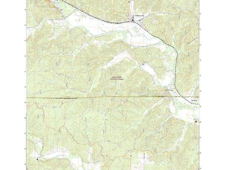 USGS US Topo 7.5-minute map for Williamsville MO 2021 Online