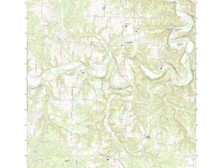 USGS US Topo 7.5-minute map for Windyville MO 2021 For Sale