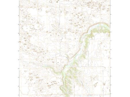 USGS US Topo 7.5-minute map for Wood Lake NE NE 2021 Sale