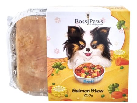 BossiPaws Salmon Stew With Pastry Frozen Dog Treat 250g Online Hot Sale